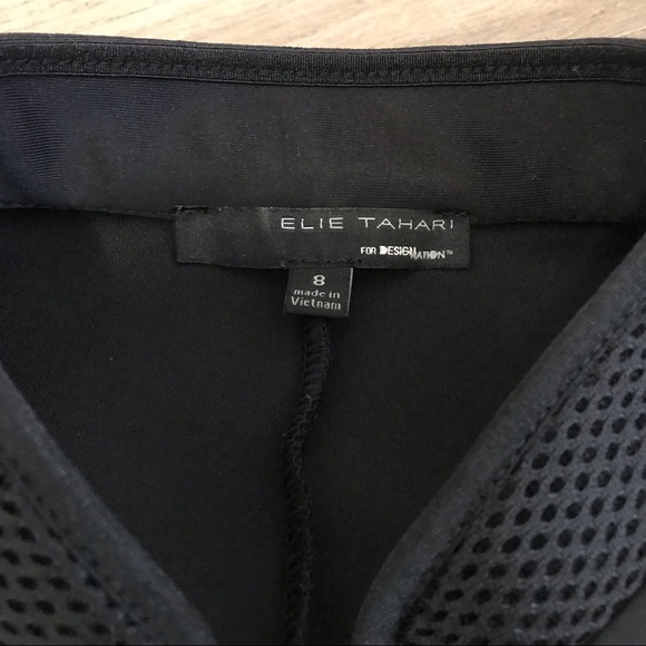 Elie Tahari Scuba Fit and Flare Dress Size 8 - Picture 6 of 6